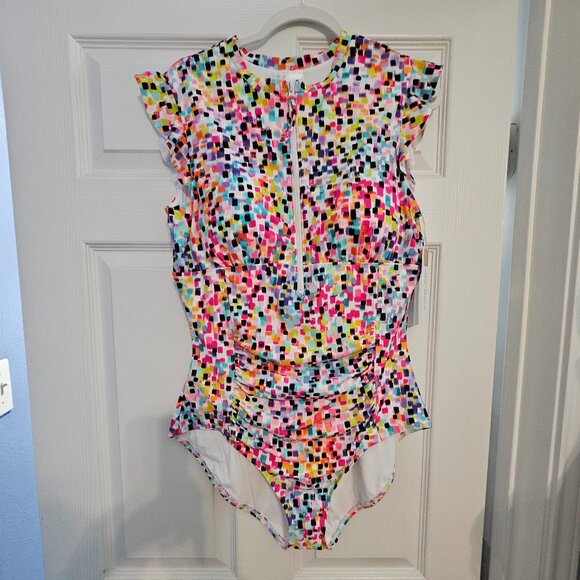 Anne Cole Swimwear One Piece Size 16 - Picture 1 of 14